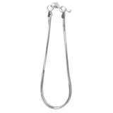 Collier chaîne serpent court_D001