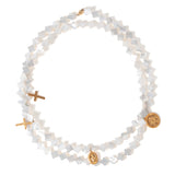 Shell coin long necklace_I001