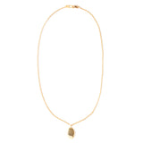 Oval coin necklace_I013,I113