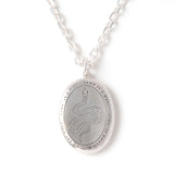 Coin lettering necklace_I012