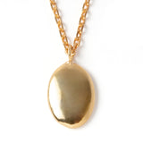 Oval coin necklace_I013,I113