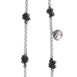 Knot flower necklace_G001