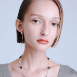 Knot flower necklace_G001