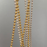 Ball chain necklace_40