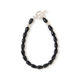 onyx lariat bracelet_J005