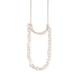 Plate chain necklace_J043