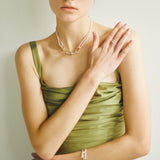 Chaîne en pierre originale _double bracelet_D004