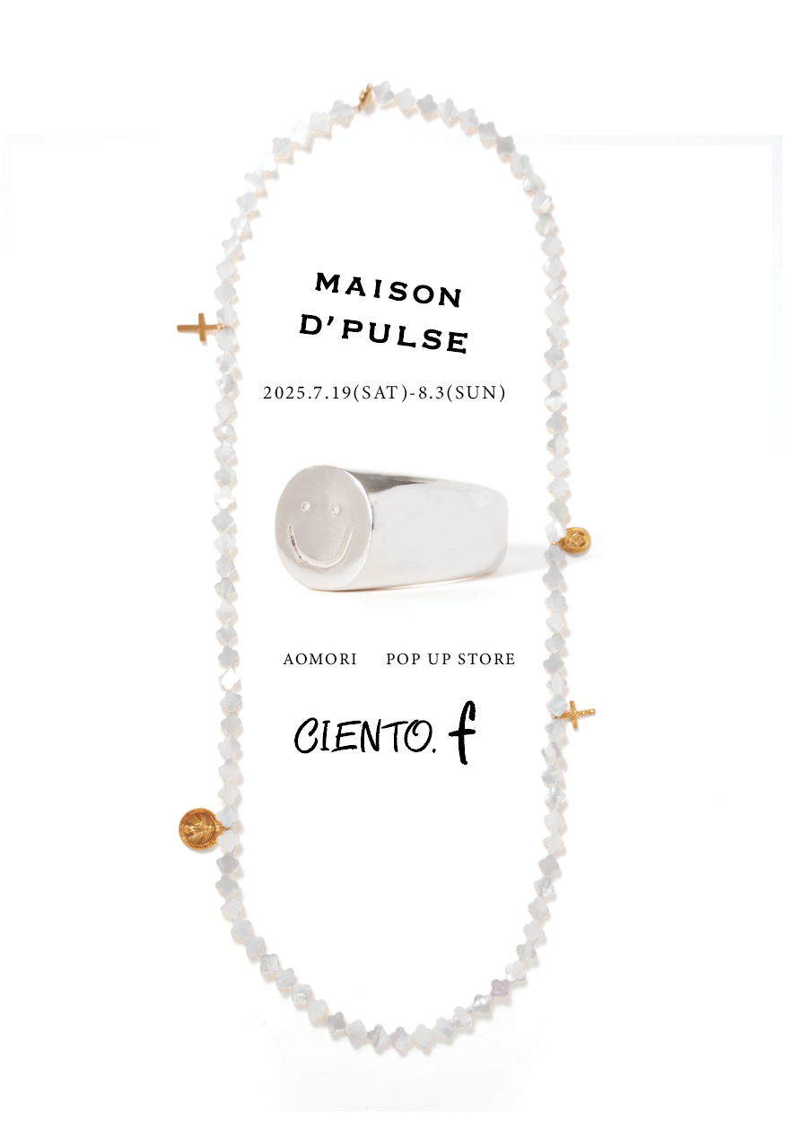 POP UPのお知らせ-CIENTO.f-