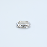 New Moonring silver ring_M013