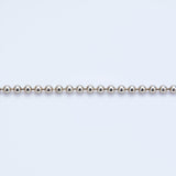 Ballchain deform necklace_L029