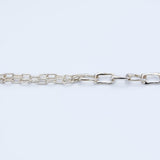 Shape chain bracelet_02 stone chain_D008