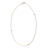 Pistil pearl short necklace_H011