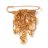 Rhythmical chain brooch_I011/I111