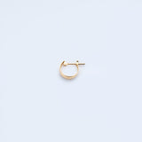 Bold hoop pierce_K10_E008