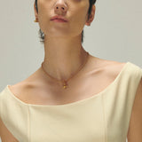 Necklace_star charm_K24gp_F106