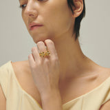Ring_flower charm_K24gp_F120