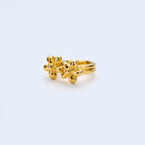 Ring_flower charm_K24gp_F120
