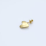 Pierce_heart charm_K24gp_F125