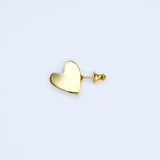 Pierce_heart charm_K24gp_F125