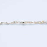 Pistil pearl short necklace_H011