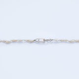 Pistil pearl short necklace_H011