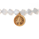 Shell coin long necklace_I001