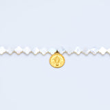 Shell coin long necklace_I001