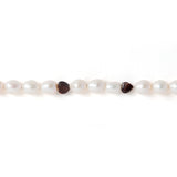 Heart pearl necklace_I005