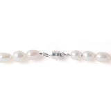 Heart pearl necklace_I005