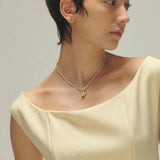 Necklace_ribbon charm_I027