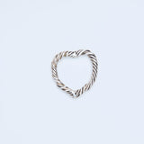 Twist heart ring_I035