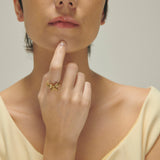 Ring_ribbon charm_K24gp_I129
