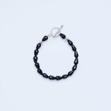 Onyx lariat bracelet_J005