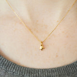 Necklace small star_L002