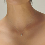 Petit_Necklace small flower_L003