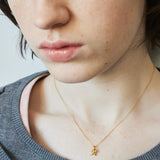 Necklace small ribbon_L005