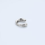 Wavy earcuff stone_L032