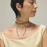 Collier en cuir_long_H003