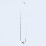 Shell flower necklace_L045
