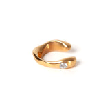 Wavy earcuff stone_L032,L132