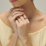 New Moonring silver ring_M013