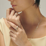 New Moonring silver ring_M013
