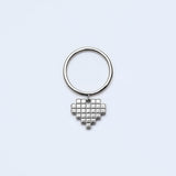 Heart pixel ring_big_N004