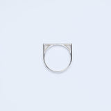 Sharp circle ring_N013