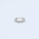 Ball chain hoop pierce_N017