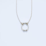 Horse bar necklace_N019