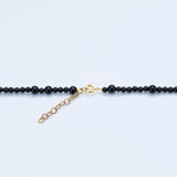 Ball oniyx necklace_N024