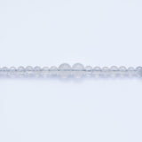Ball moonstone necklace_N027