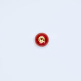 8mm stone earing back,carnelian_N038