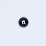10mm stone earing back,lapis lazuli_N039